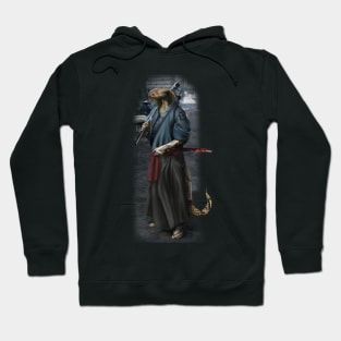 Exclusive Hand Drawn Samurai Snake | Samurai Collection Item-11 (Snake) | by Rendigart Studio Hoodie